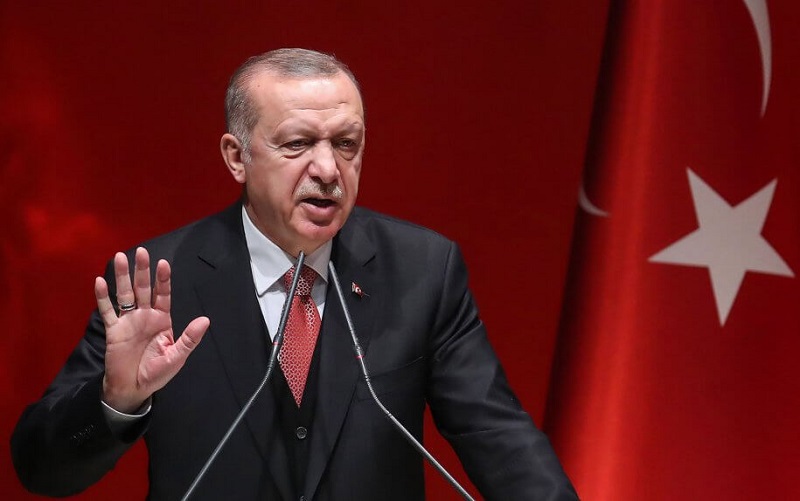 erdogan - Turkey's Erdogan orders expulsion of 10 western ambassadors