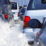 vehicles air cars traffic pollution