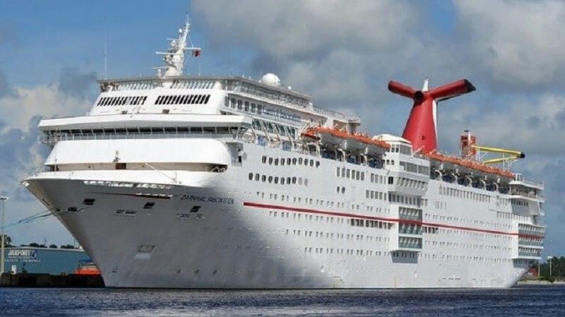 Carnival Fascination - Another cruise ship arrives at breakers in Gadani