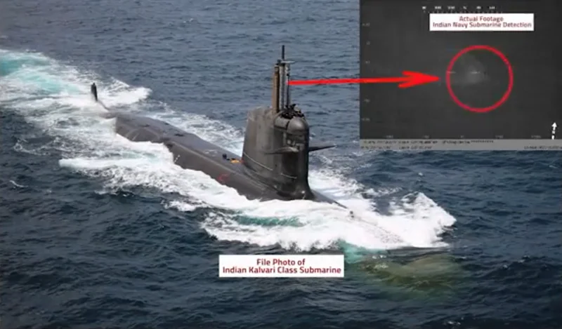 Pakistan Navy bars intruding Indian submarine: DG ISPR