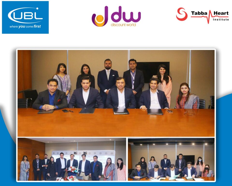 DISCOUNT WORLD AND UBL SIGNING CEREMONY WITH TABBA HEART 2nd UPDATED